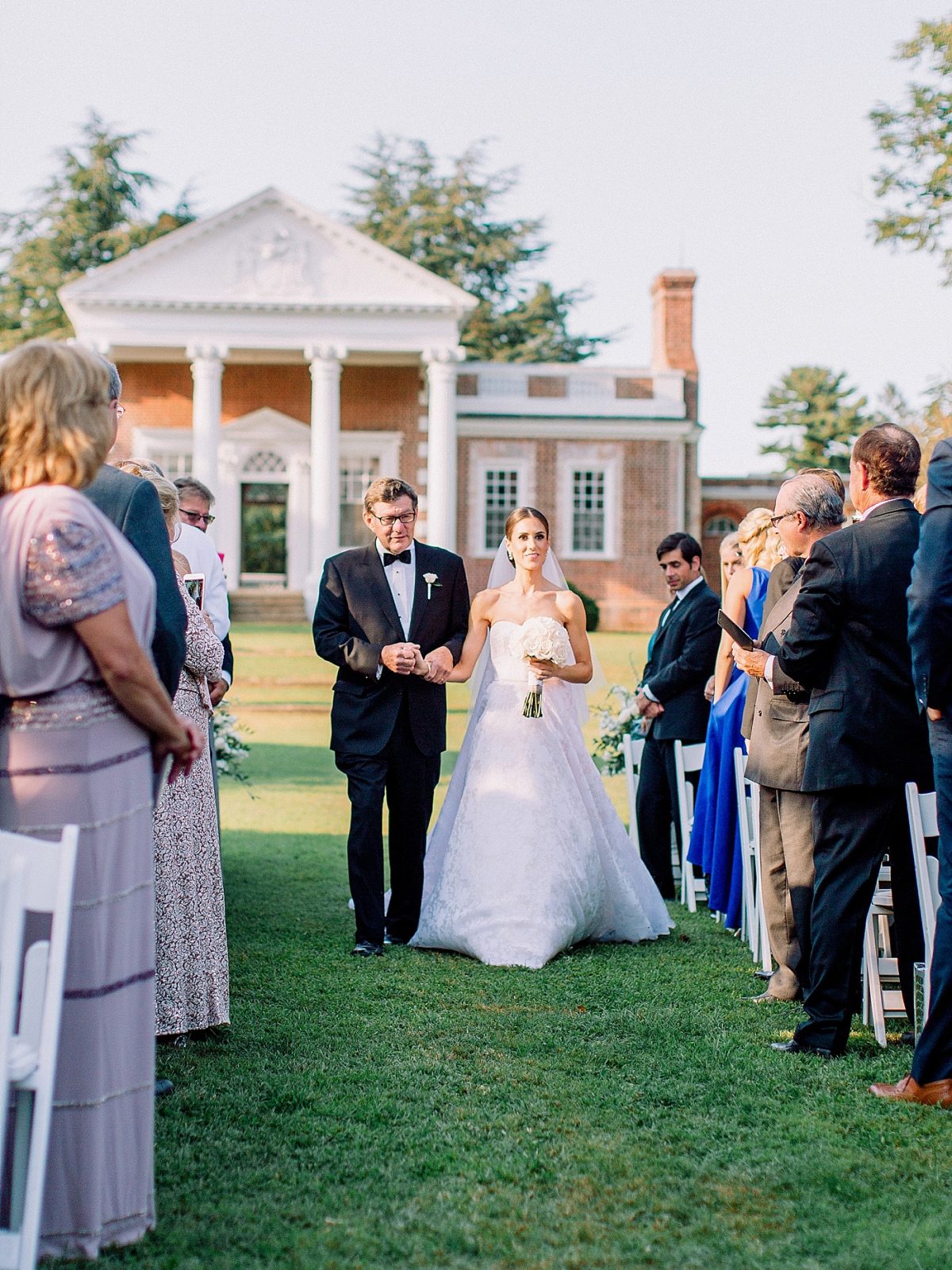 A beautiful waterfront wedding in Annapolis, Maryland at Whitehall 