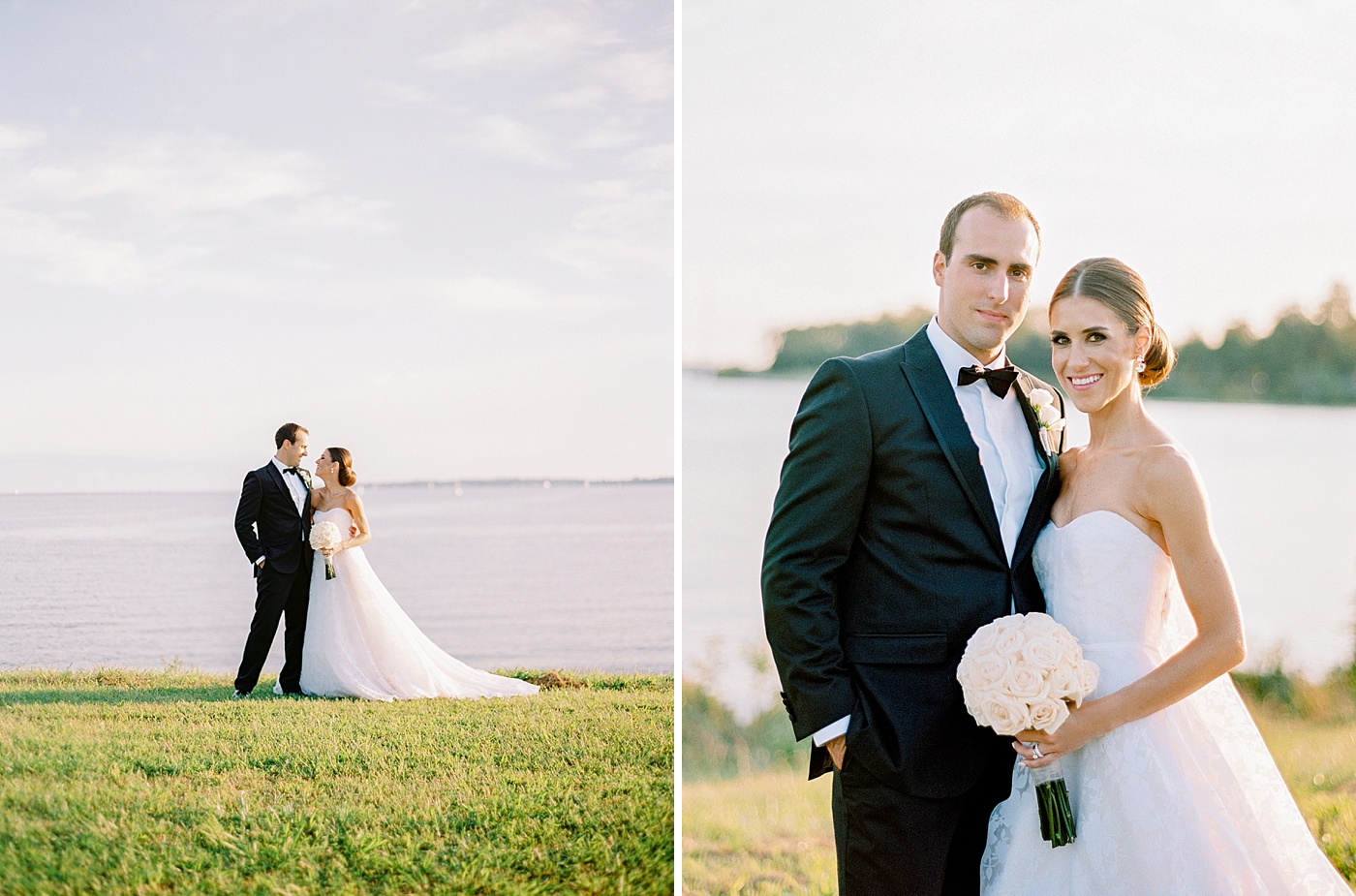 A beautiful waterfront wedding in Annapolis, Maryland at Whitehall 