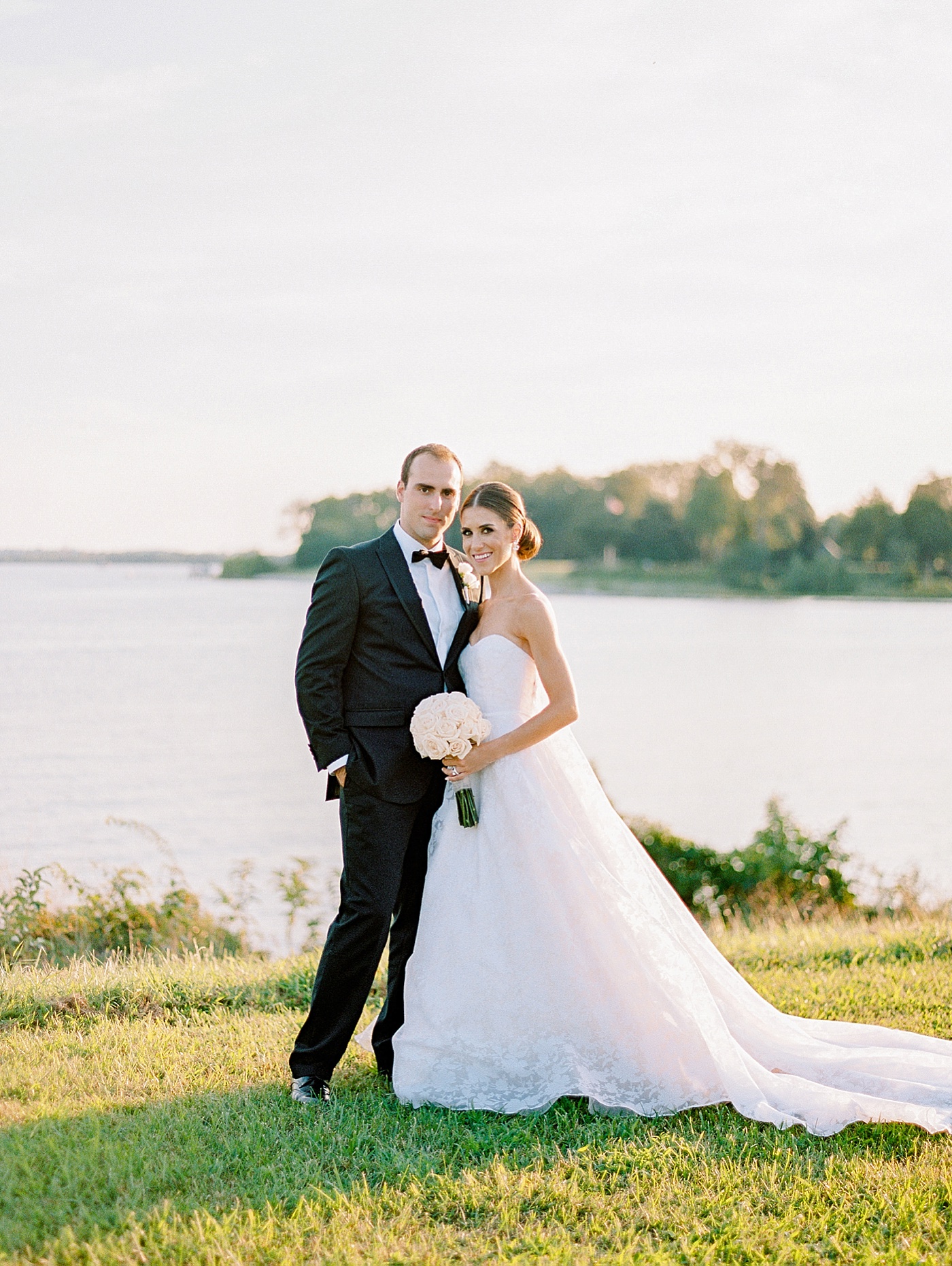 A beautiful waterfront wedding in Annapolis, Maryland at Whitehall