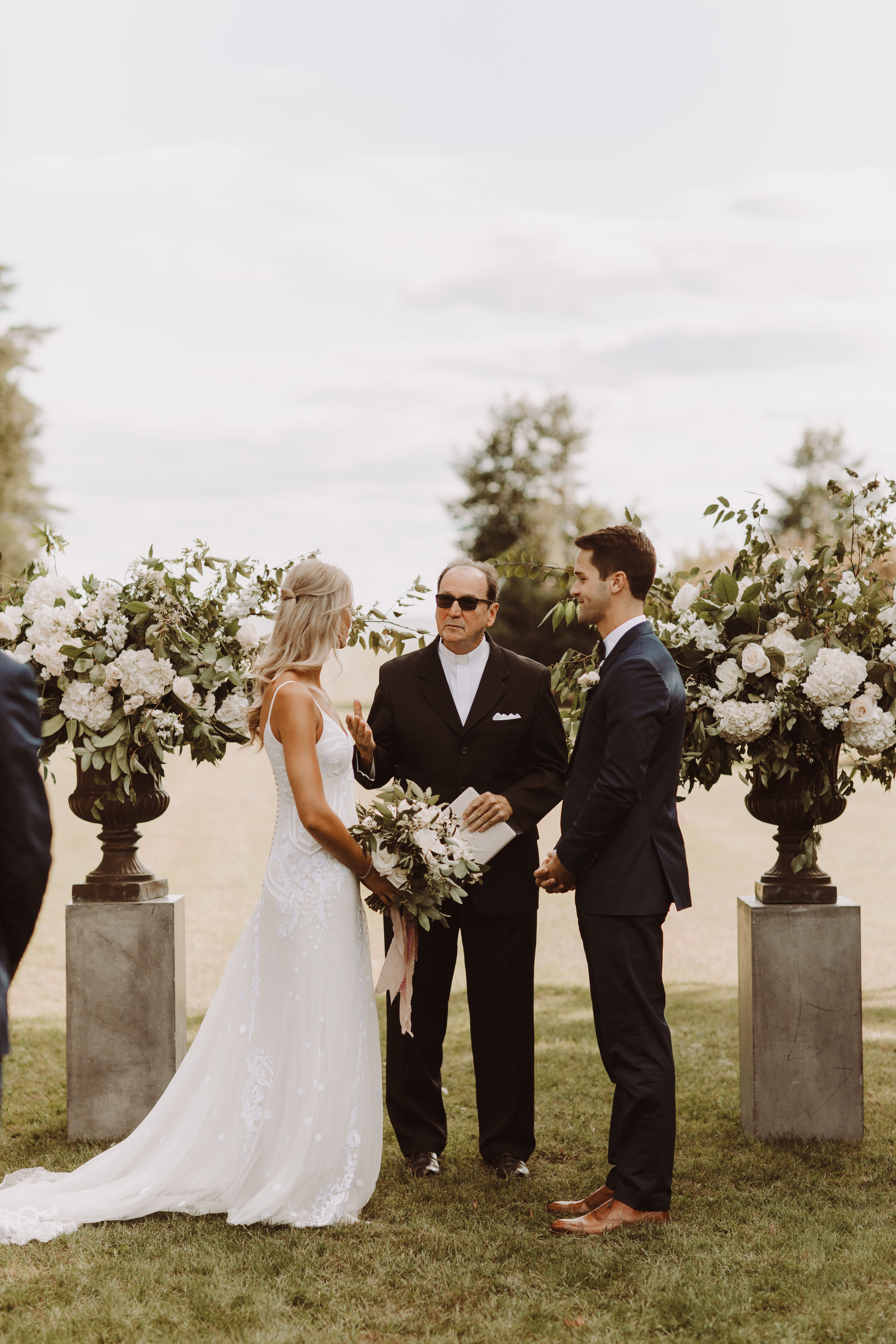 Kristen & Jake's beautiful wedding at Annapolis waterfront wedding venue  - Whitehall 