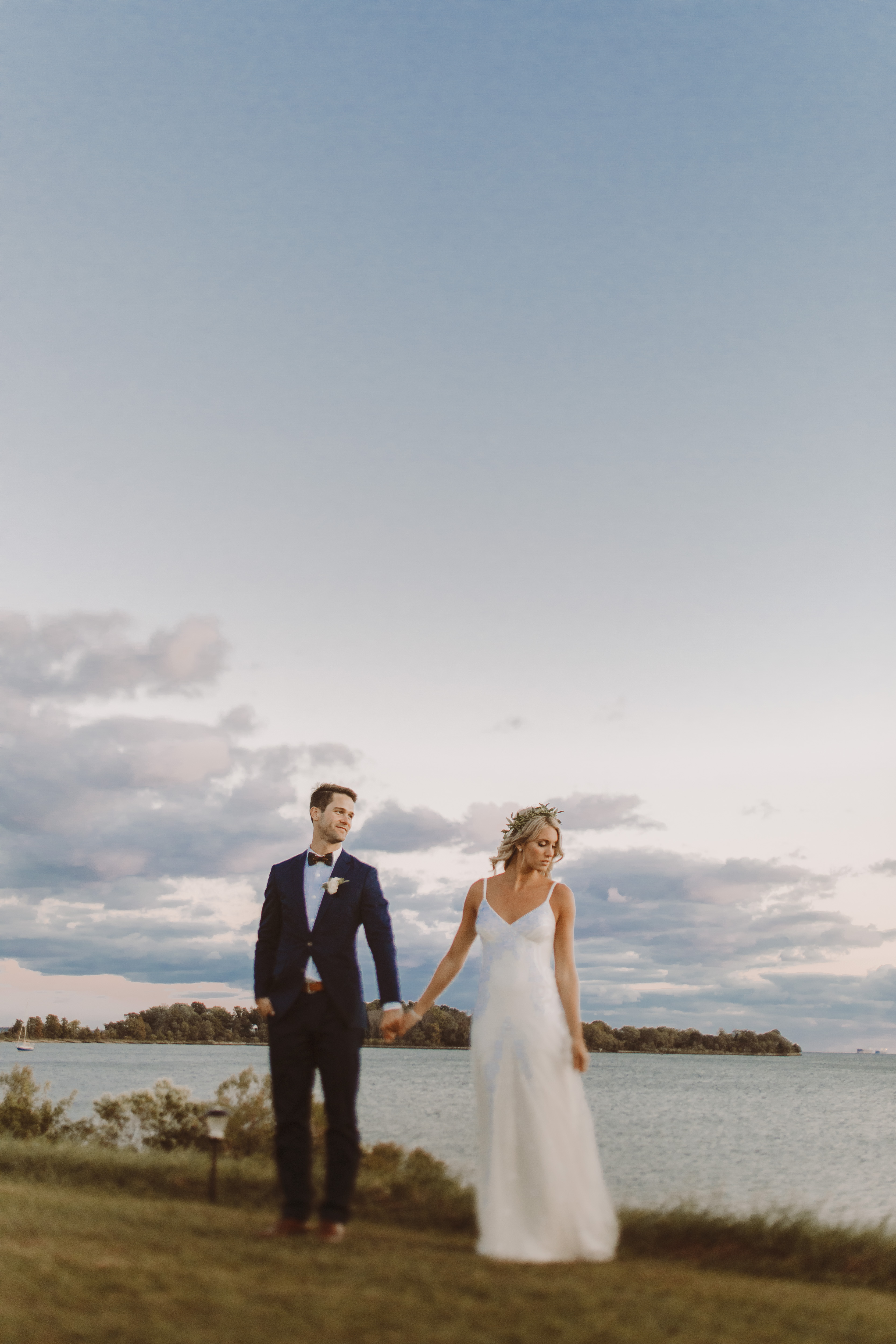 Kristen & Jake's beautiful wedding at Annapolis waterfront wedding venue - Whitehall